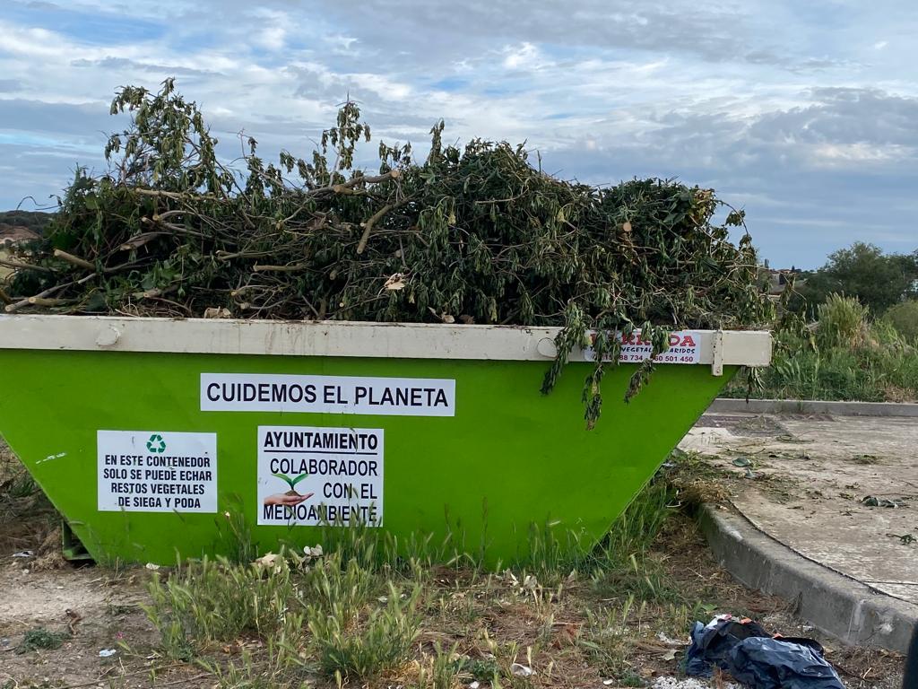 Contenedores para restos vegetales